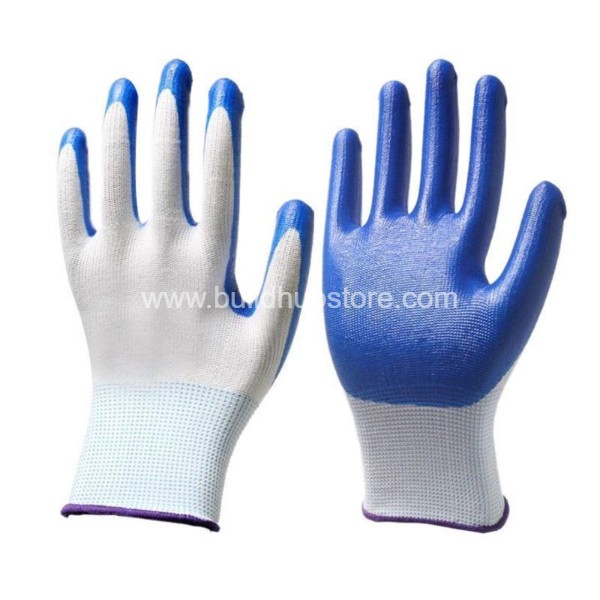 劳保手套(棉纱橡胶丁腈乳胶)