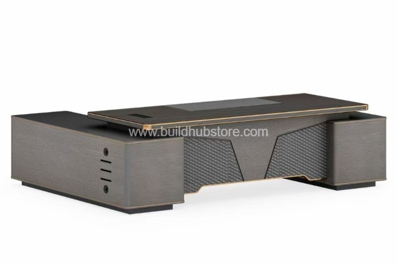 刨花板办公桌-2600*2180*760