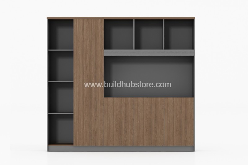 刨花板办公储物柜-2200*400*2000