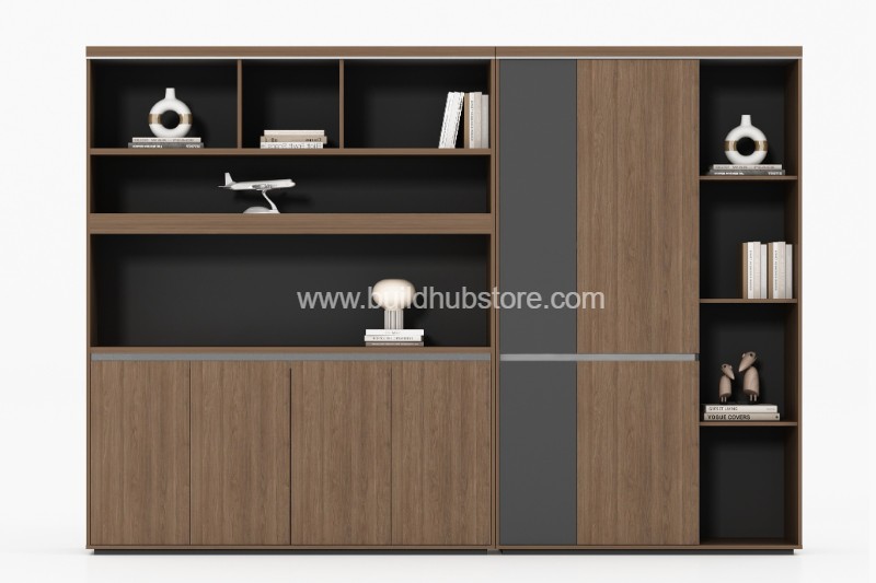 刨花板办公储物柜-2800*400*2000